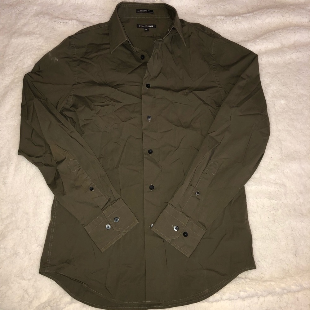 Men’s Express Button Down Modern Fit Sz Small